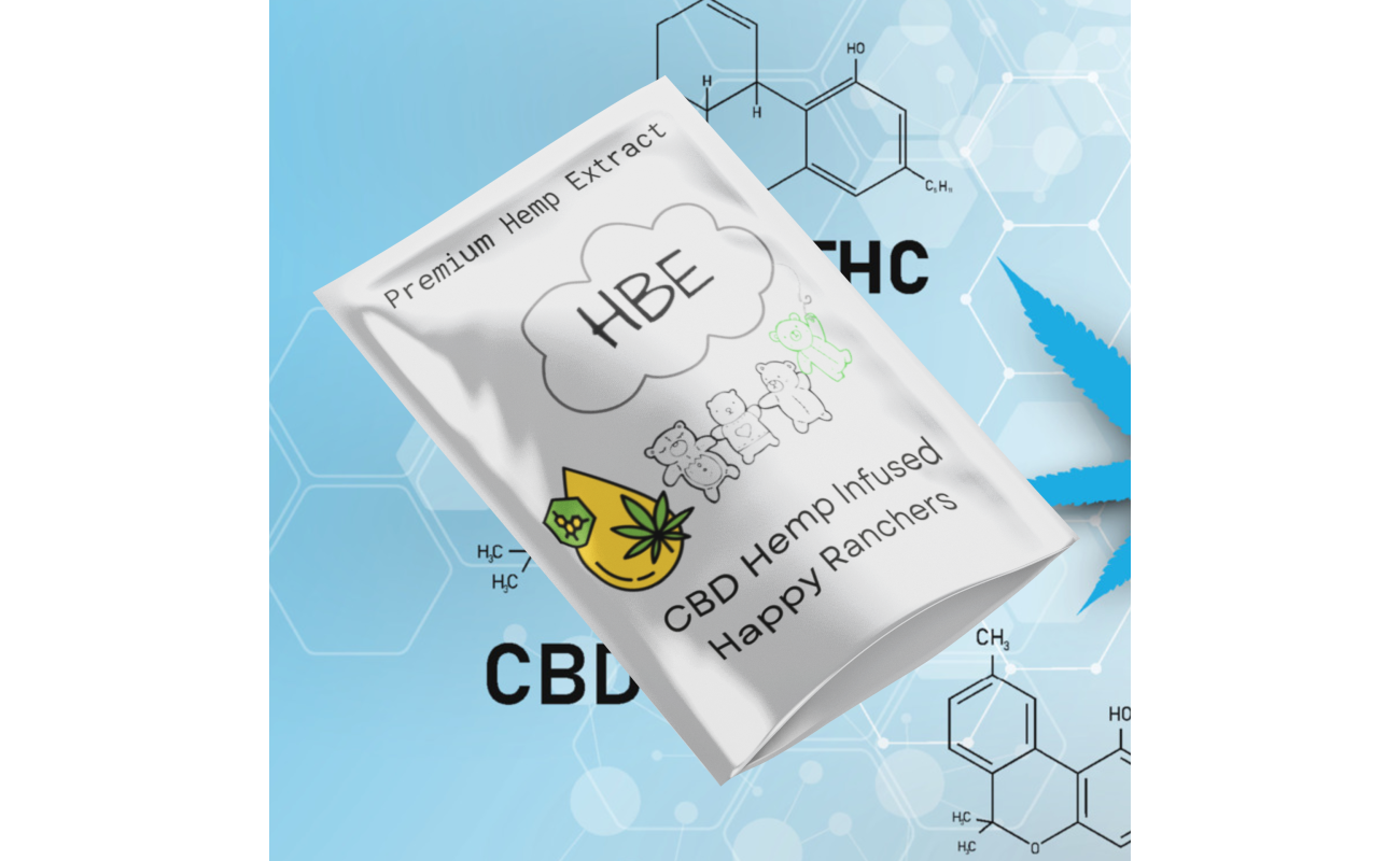 CBD Hemp Infused Happy Ranchers - Happy Bears Edibles