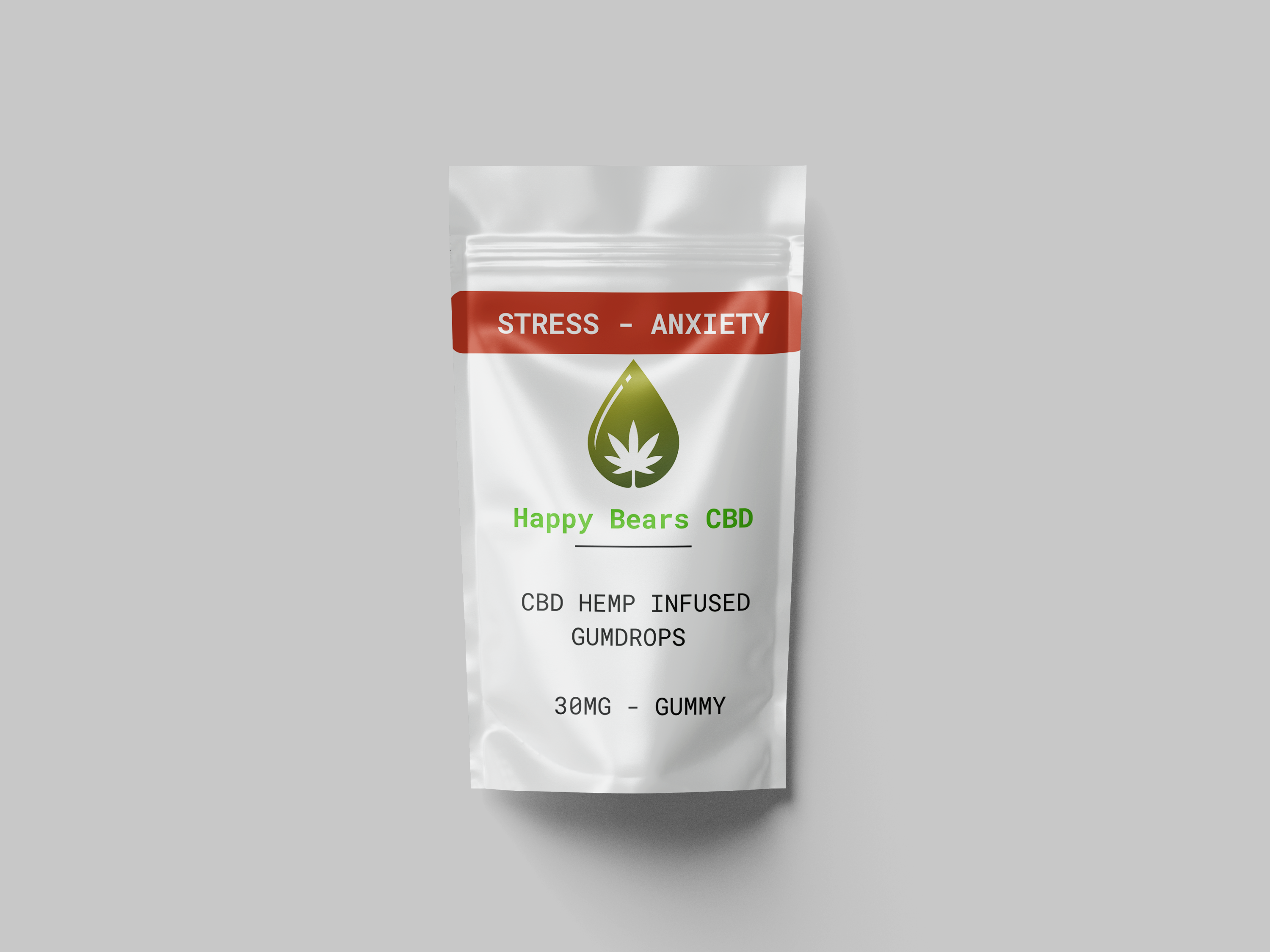 CBD Hemp Infused Gumdrops for Stress and Anxiety (30pcs)