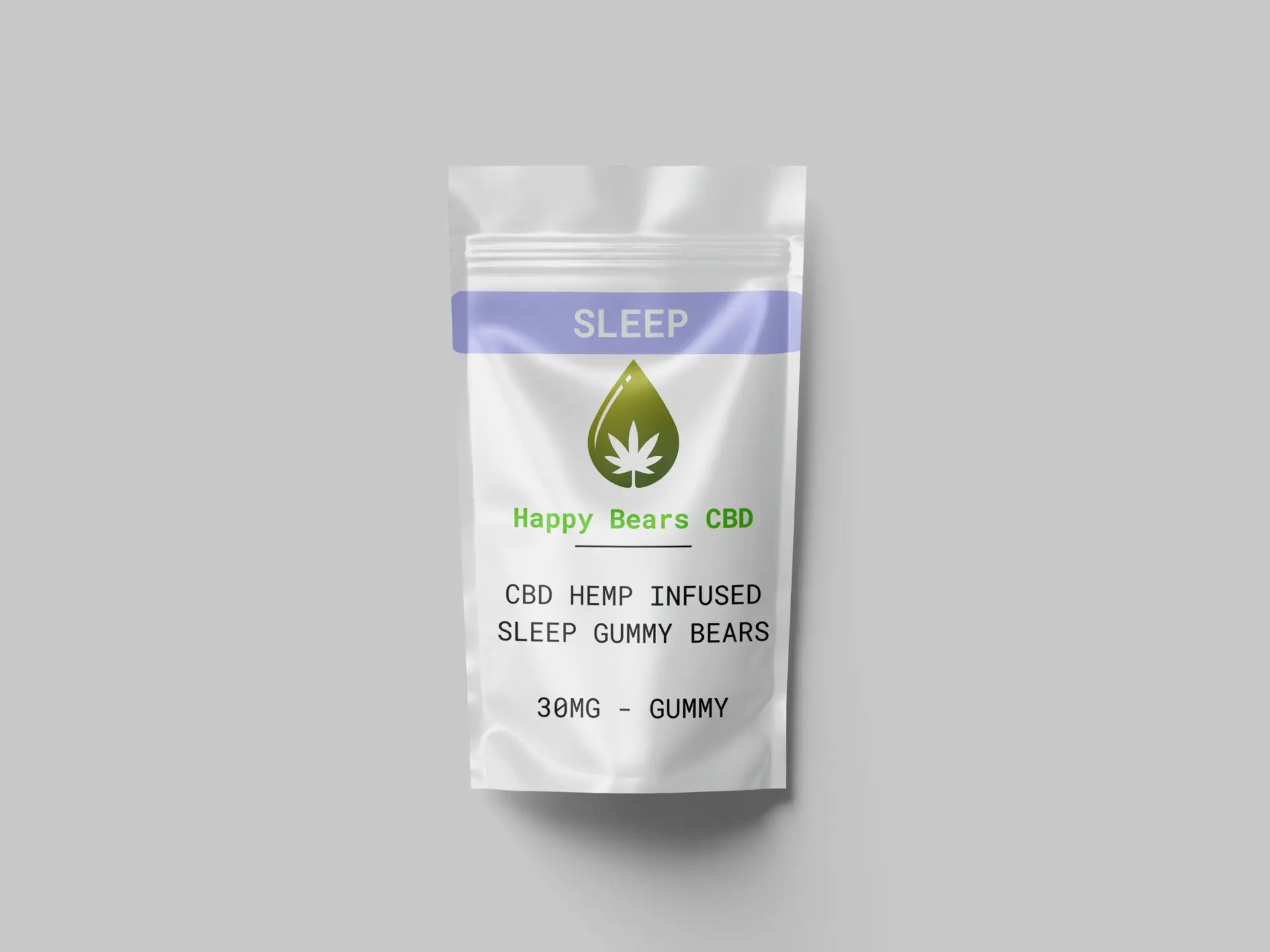 SLEEPG-30 CBD Hemp Sleep Gummy Bears - formulated with Melatonin - Image 1