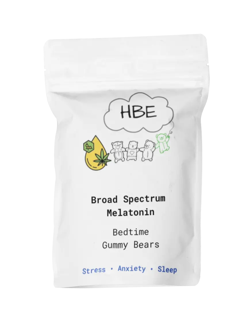Broad Spectrum + Melatonin - Bedtime CBD Gummies