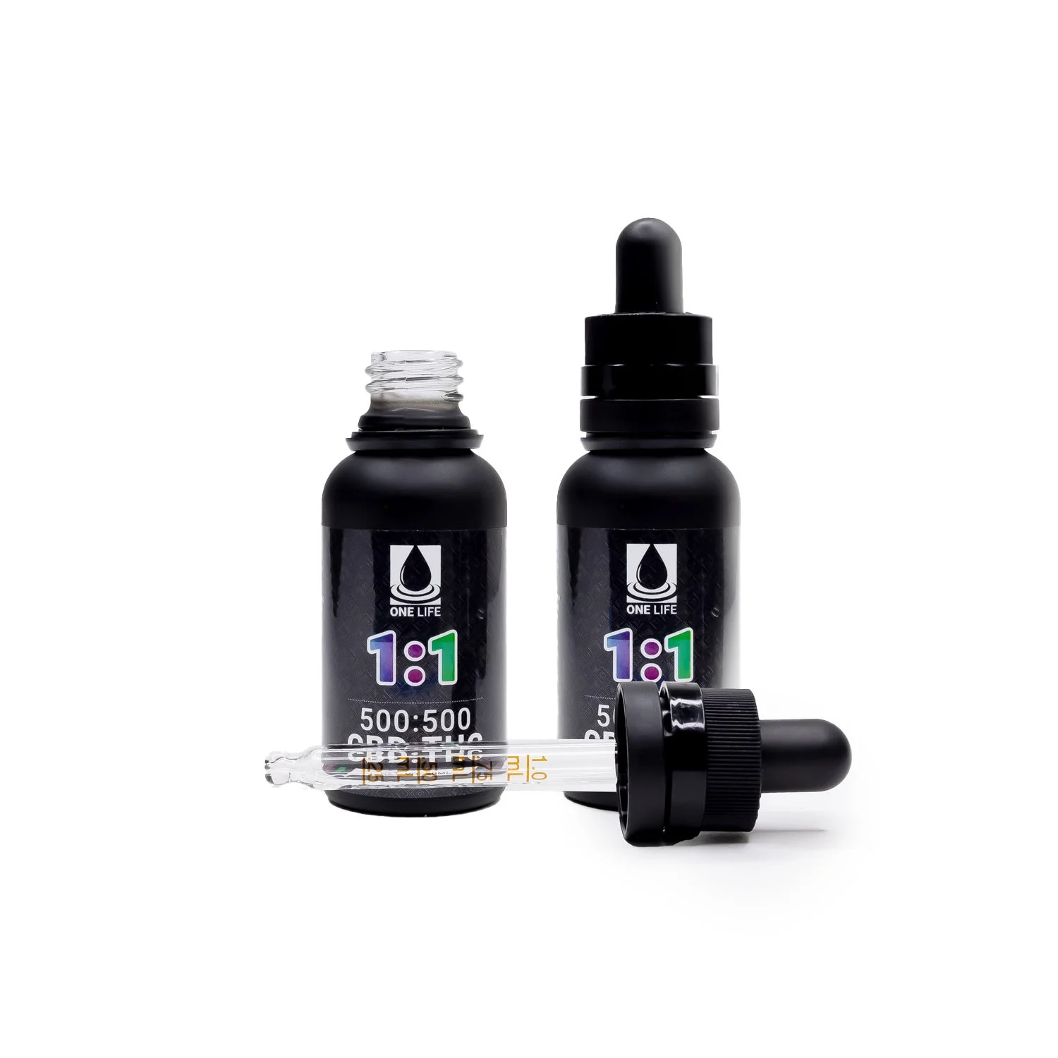 500CBDTHC-01 CBD | THC Tincture - Image 1