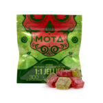 1:1 THC:CBD Strawberry Watermelon Key Lime Jellies (300mg)